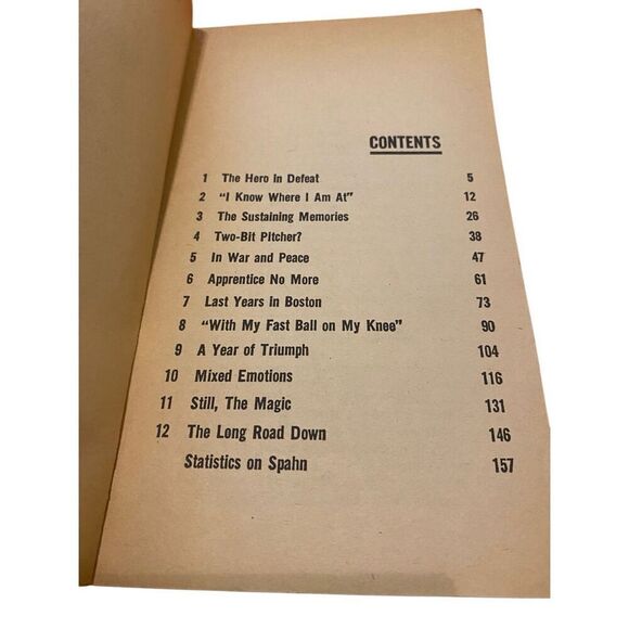 Warren Spahn Immortal Southpaw by Al Silverman Paperback Book Novel 1961 - Picture 6 of 14